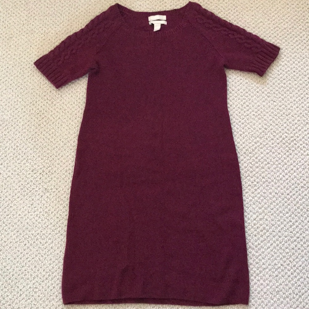 Cranberry Sweater Dress